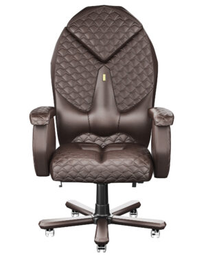 Krzesło ergonomiczne Kulik System DIAMOND Fotel biurowy, rehabilitacyjny lub gamingowy Eko-skóra