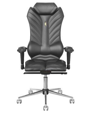 Krzesło ergonomiczne Kulik System MONARCH Fotel biurowy, rehabilitacyjny lub gamingowy Eko-skóra