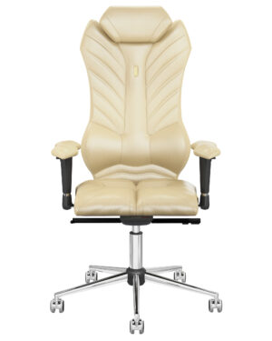 Krzesło ergonomiczne Kulik System MONARCH Fotel biurowy, rehabilitacyjny lub gamingowy Eko-skóra