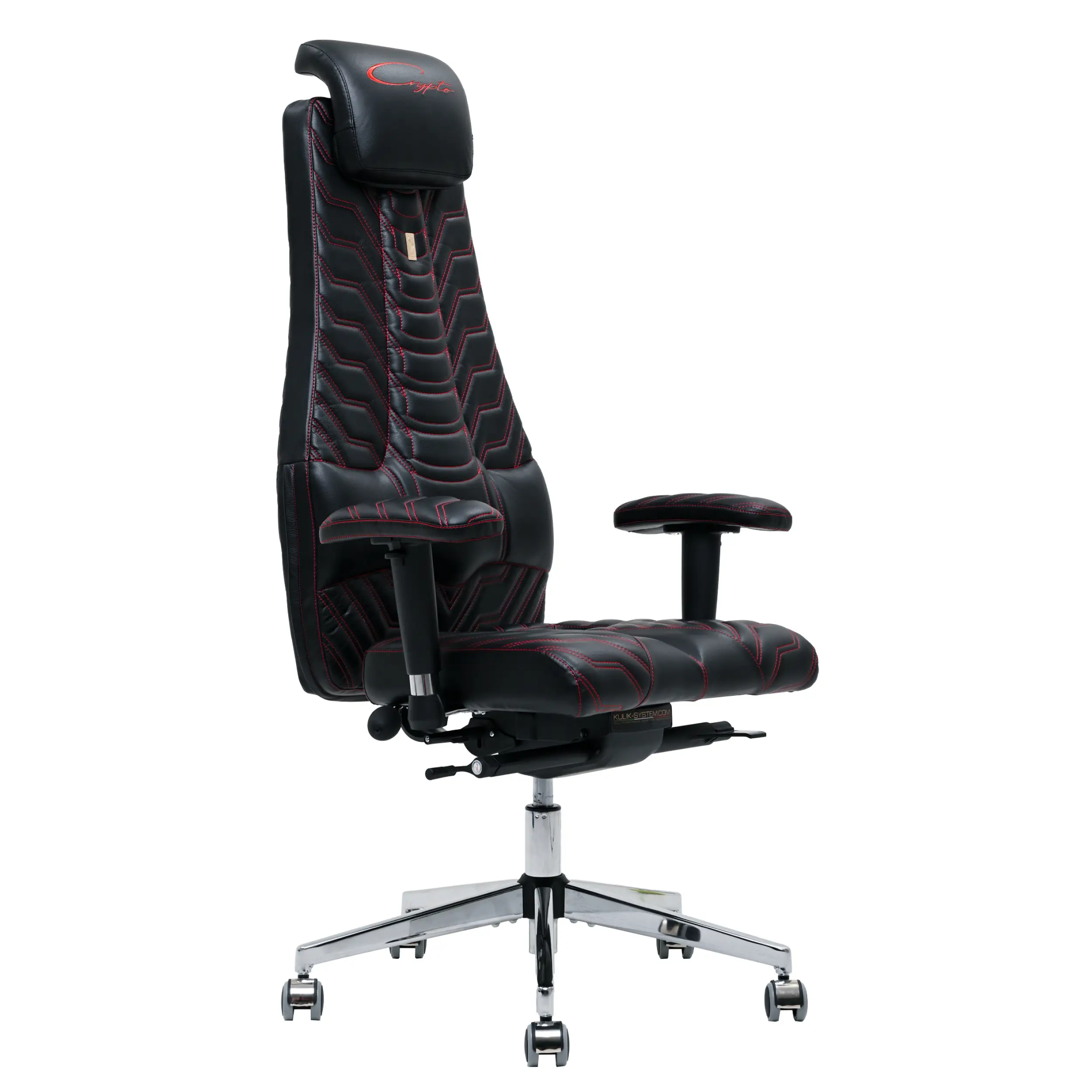 Ergonomiczny fotel Kulik System Crypto XL czerwony - obrazek 2