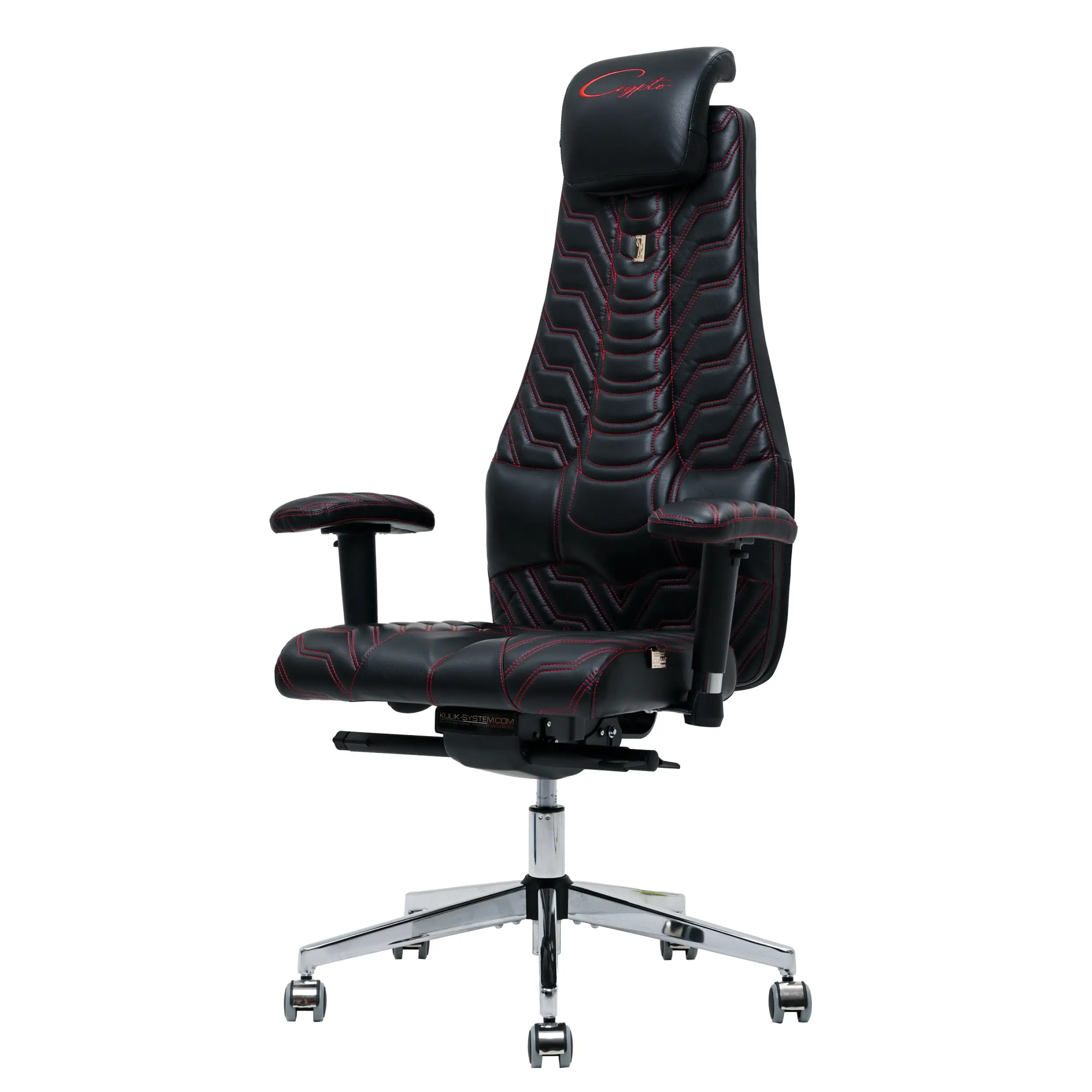 Ergonomiczny fotel Kulik System Crypto XL czerwony - obrazek 6