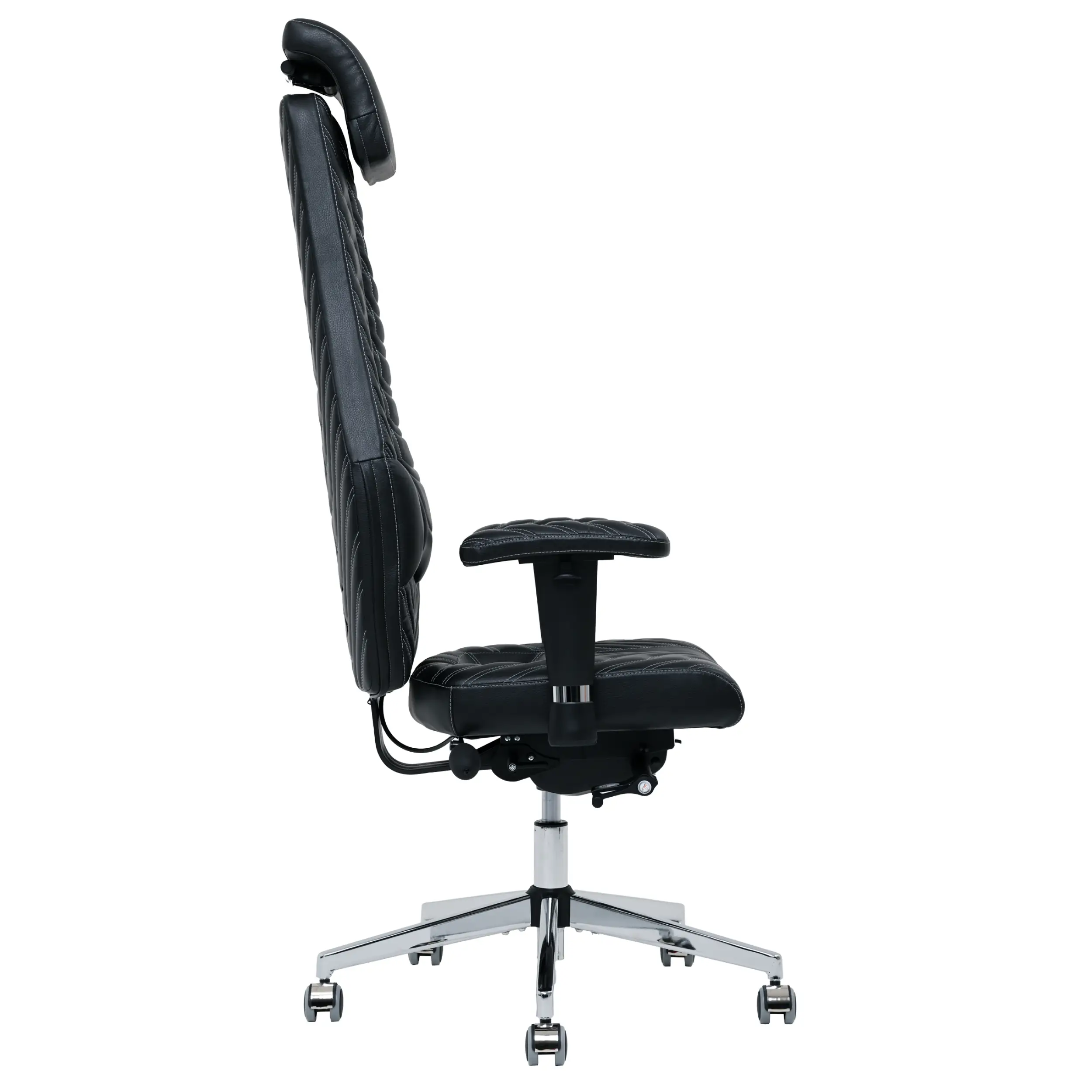 Ergonomiczny fotel Kulik System Crypto XL srebrny - obrazek 4