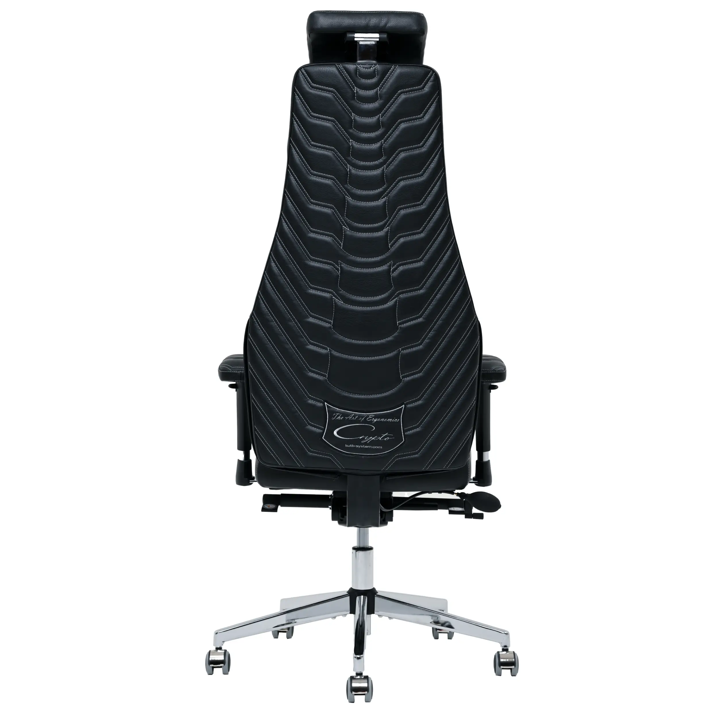 Ergonomiczny fotel Kulik System Crypto XL srebrny - obrazek 3